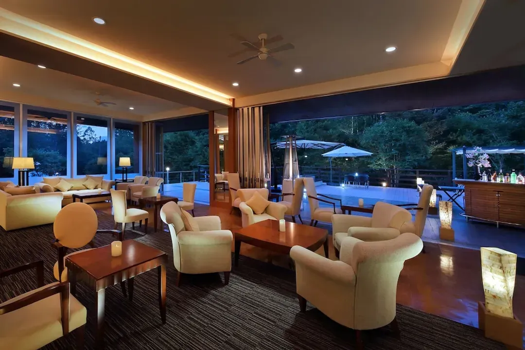 Lobby sitting area