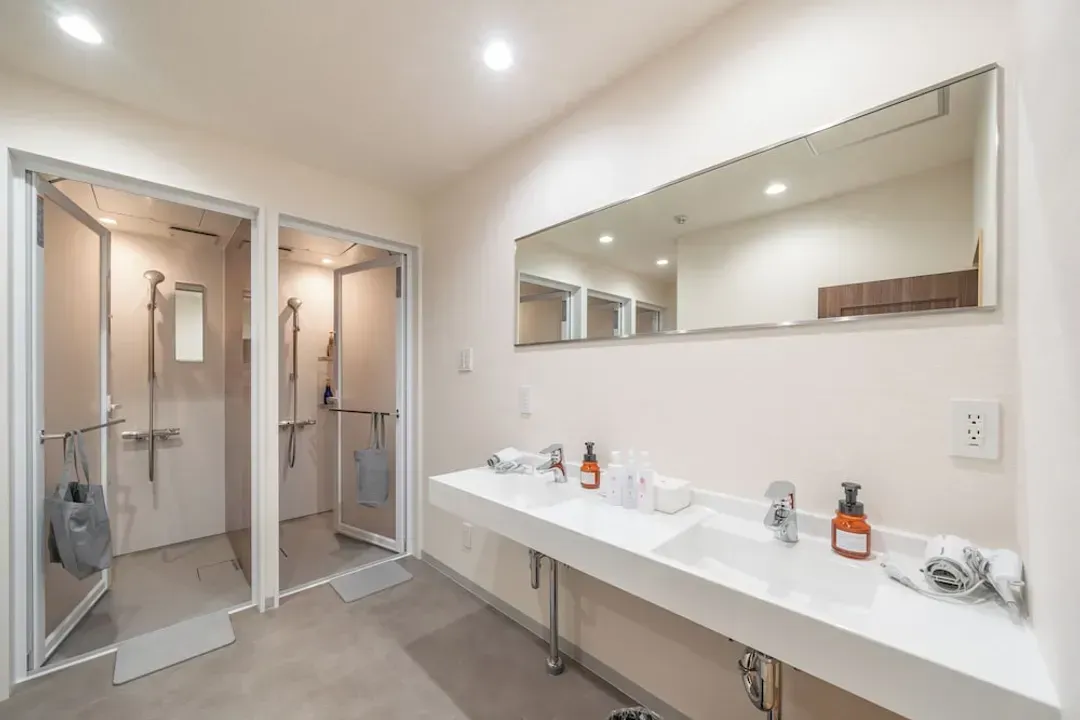 Shared bathroom
