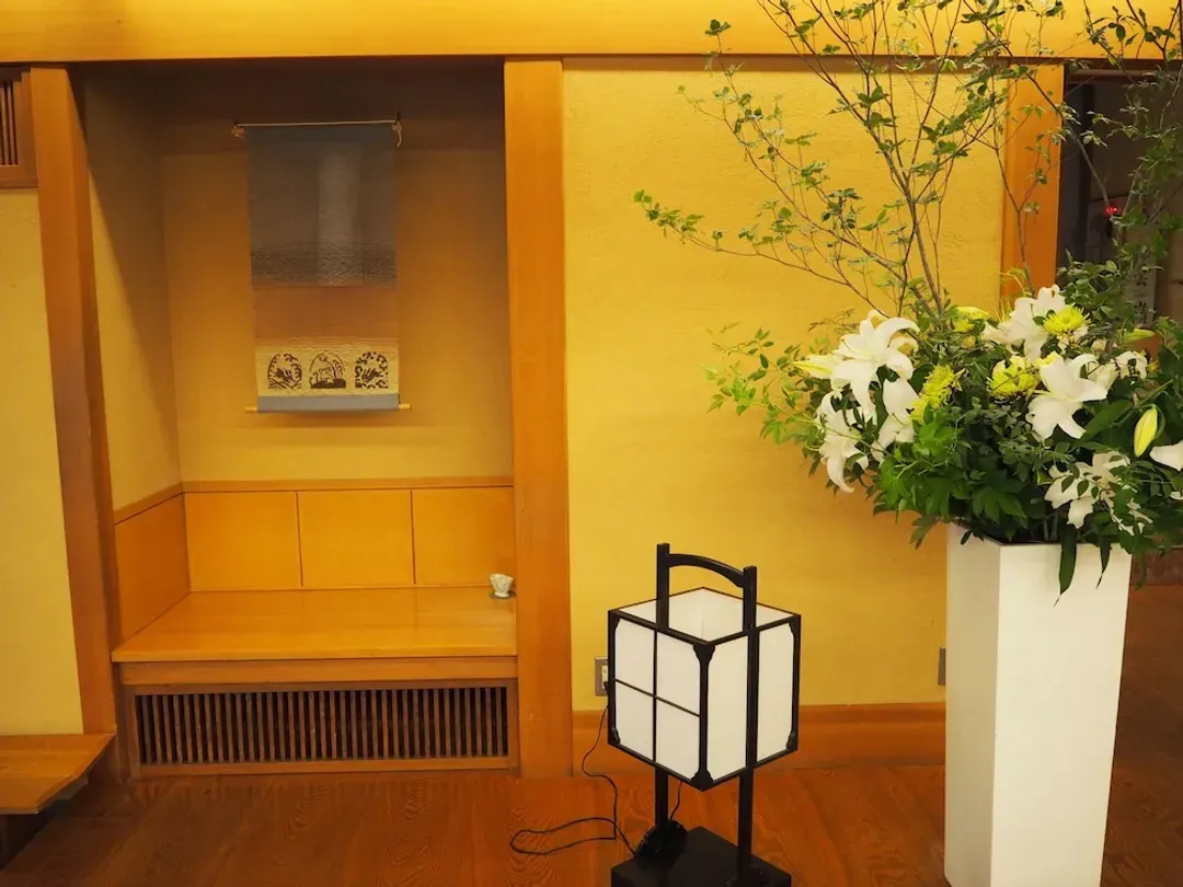 Interior entrance