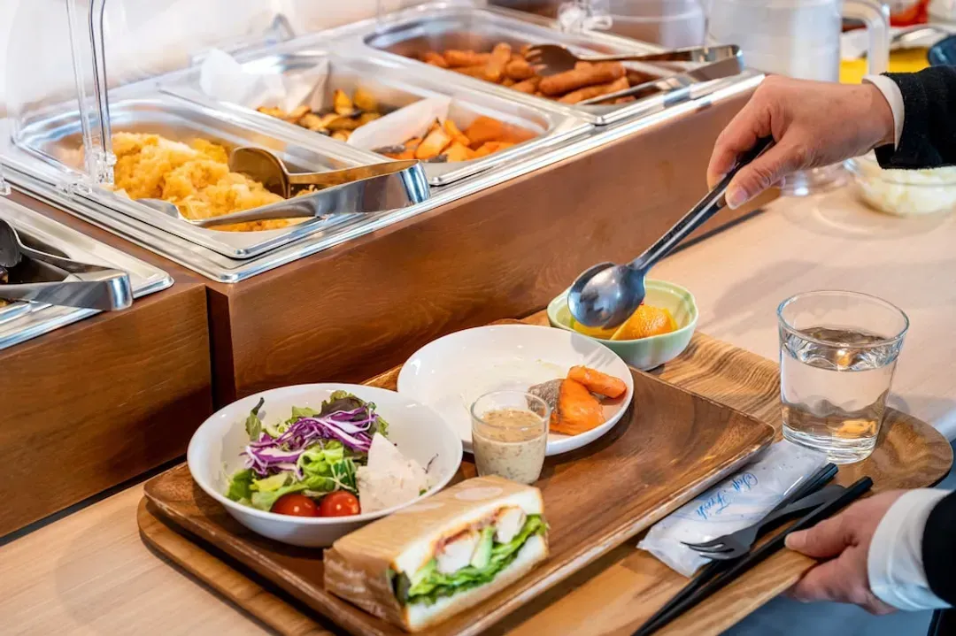 Breakfast buffet