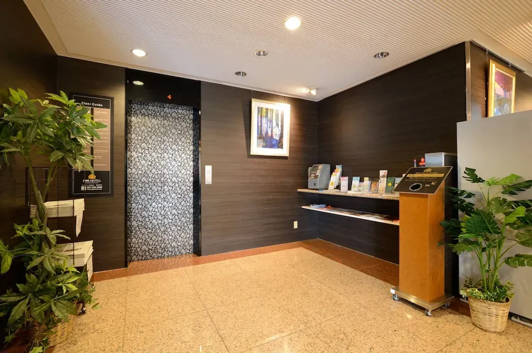 Interior entrance
