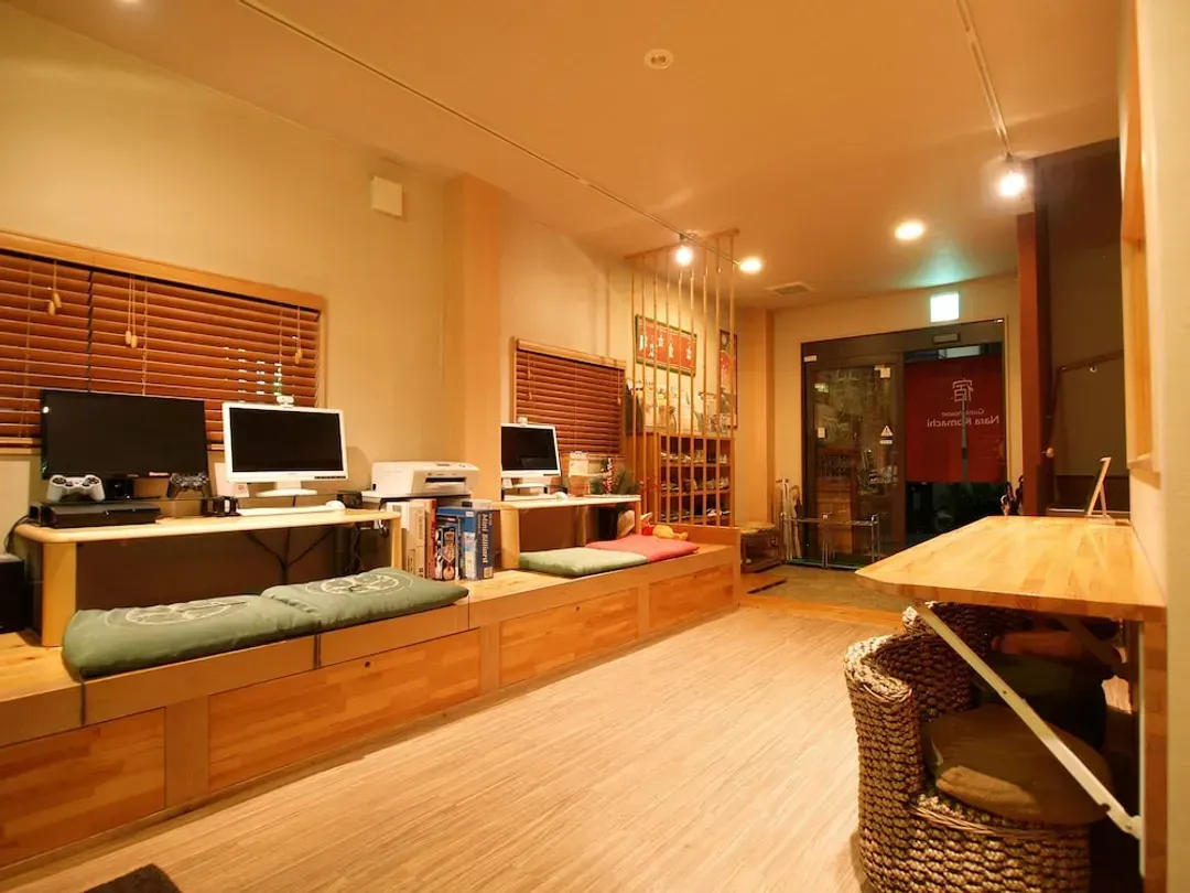 Interior entrance