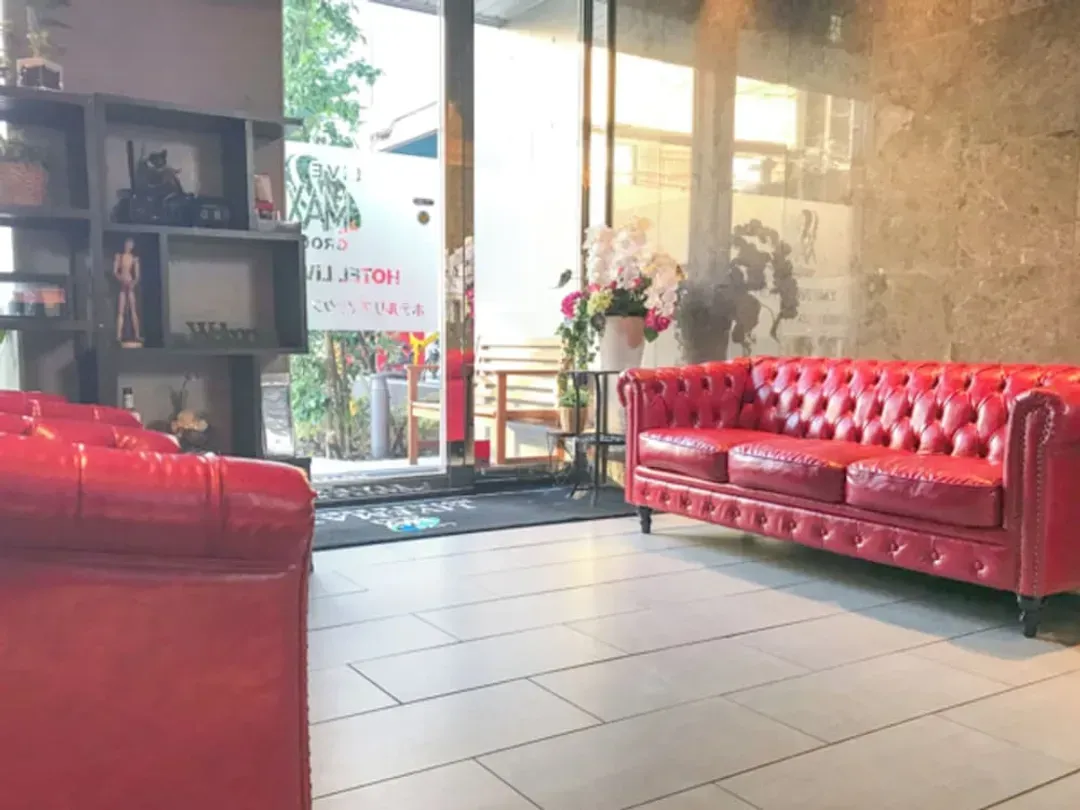 Lobby sitting area