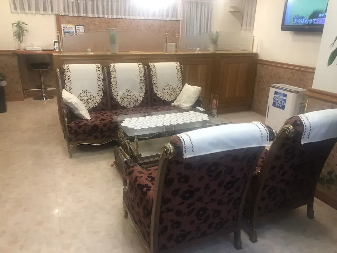 Lobby sitting area