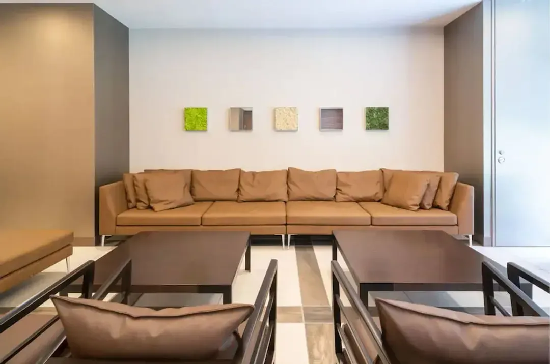 Lobby sitting area