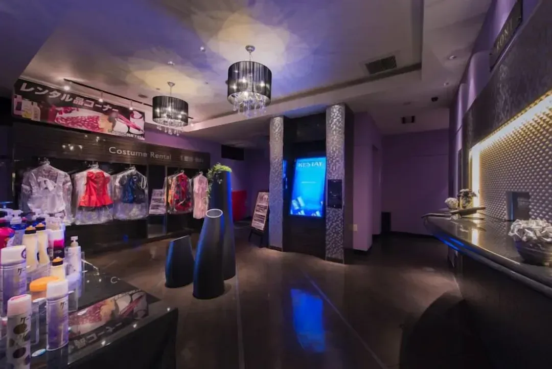 Interior entrance