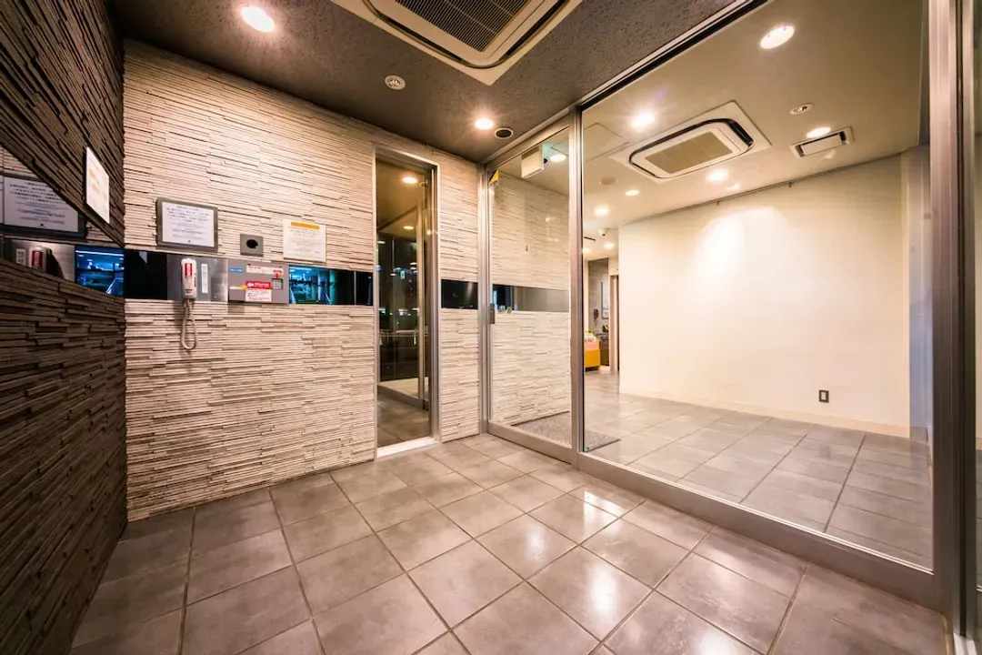 Interior entrance