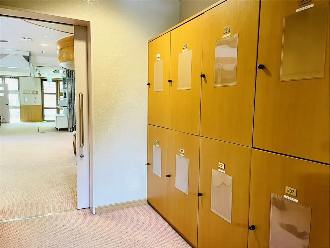 Interior entrance
