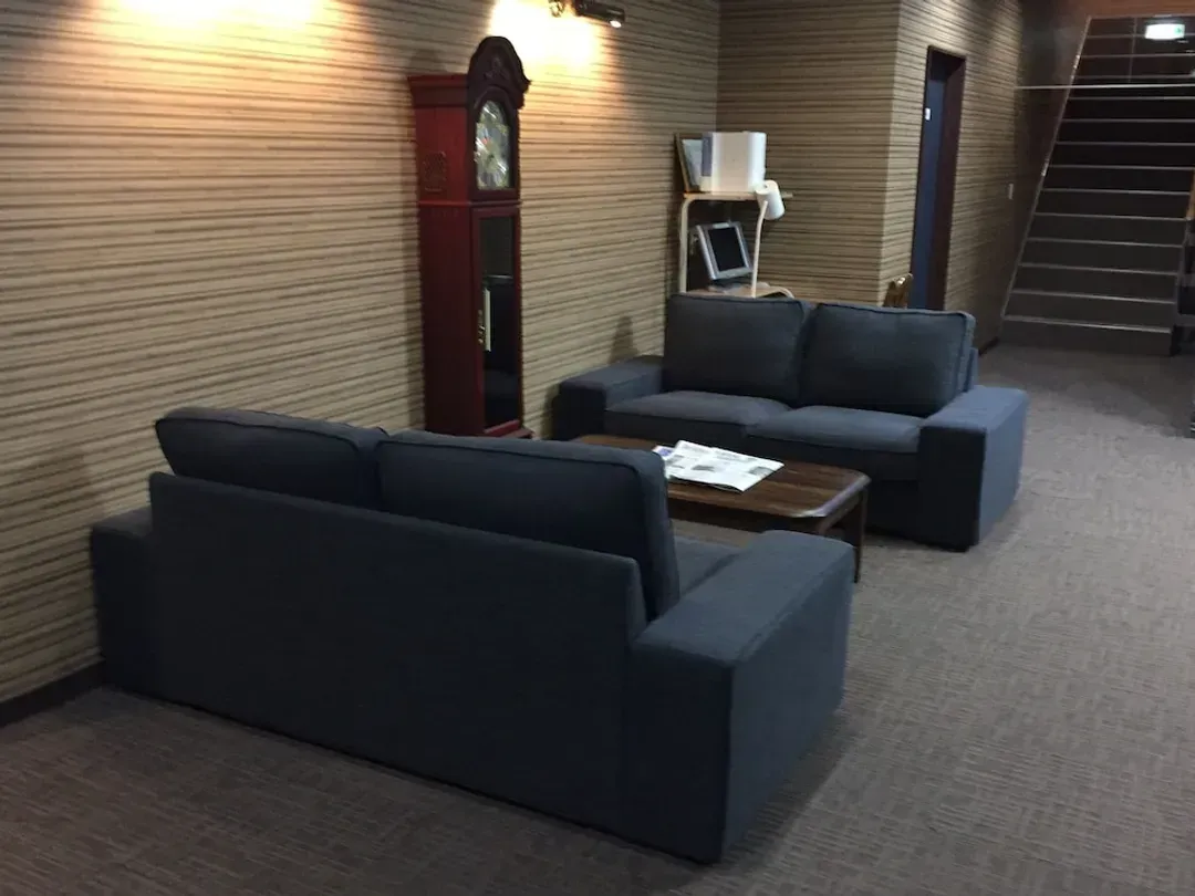 Lobby sitting area