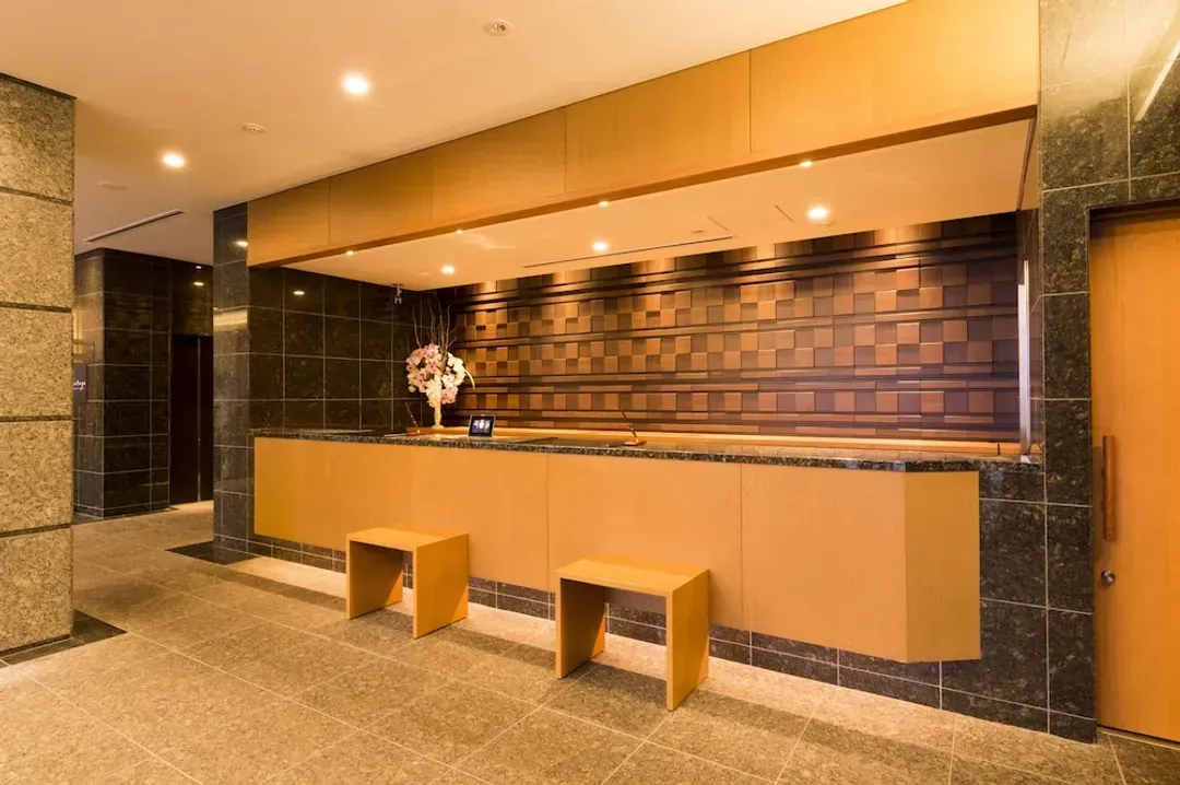 Interior entrance