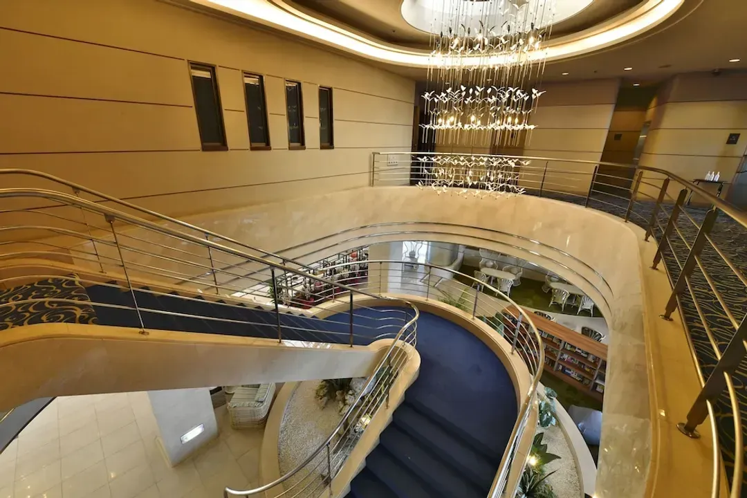 Interior entrance