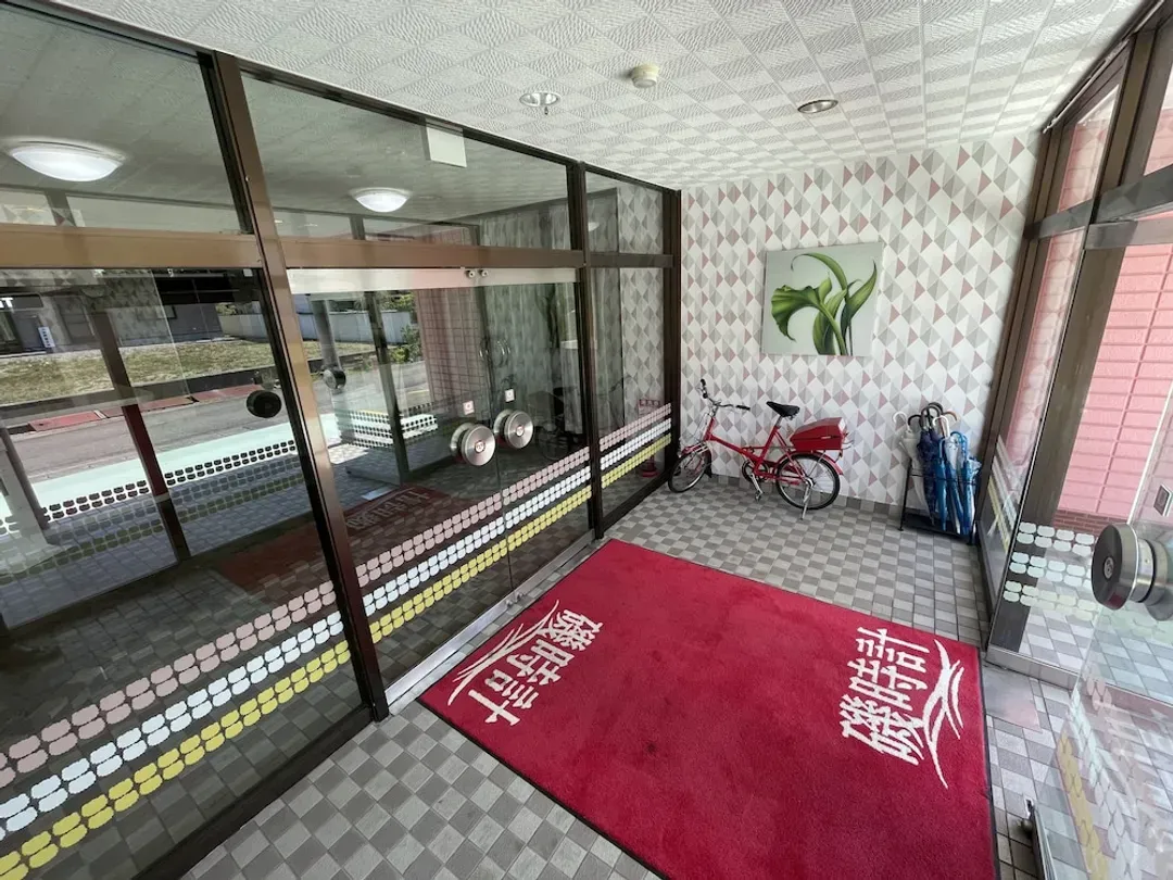 Interior entrance