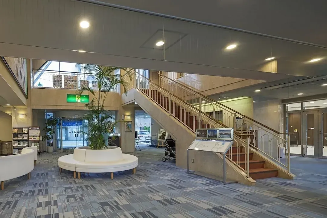 Interior entrance