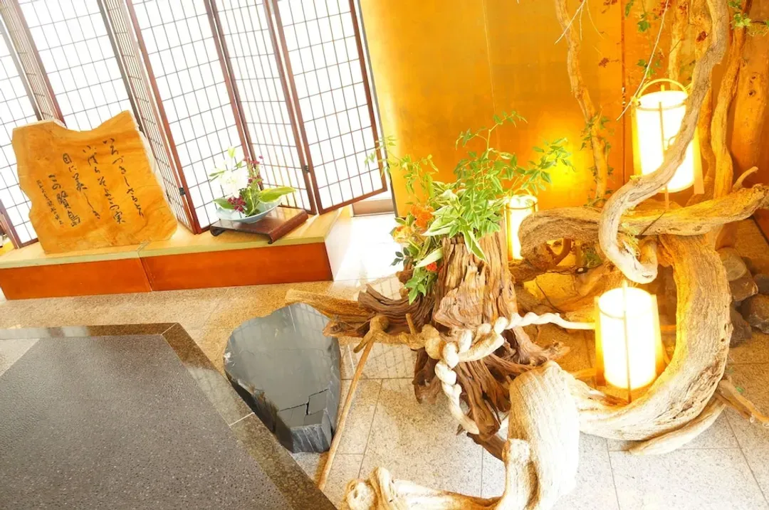 Interior entrance