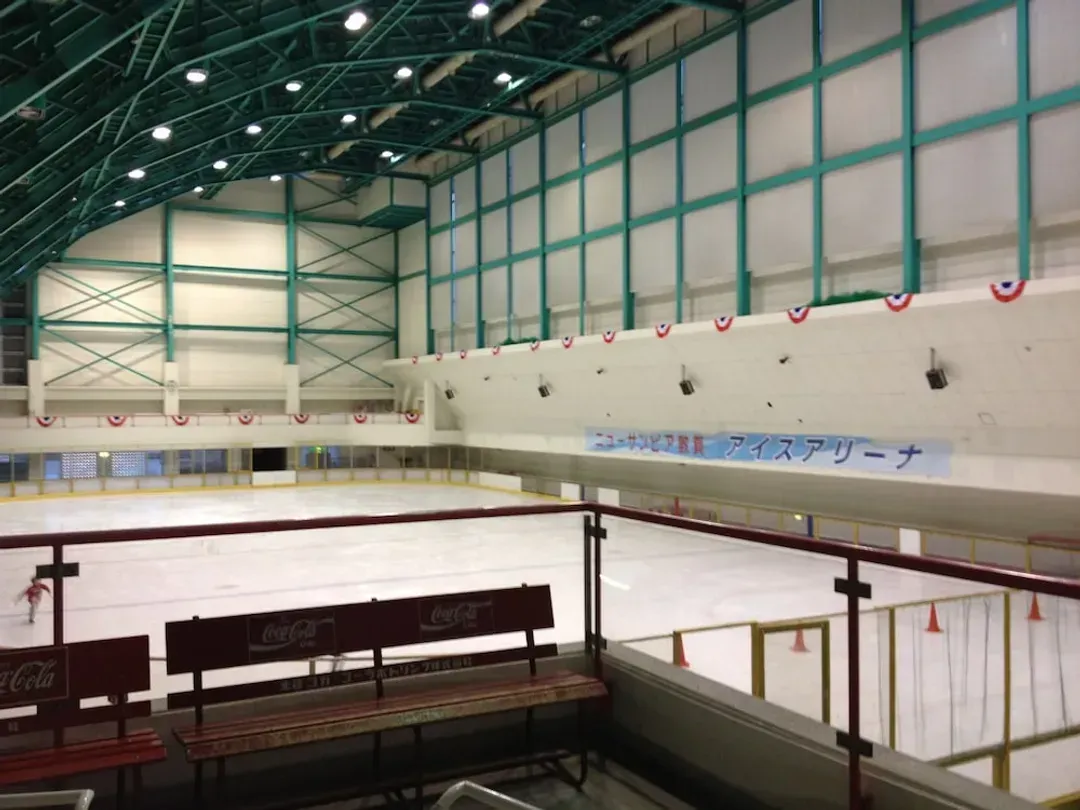 Ice skating