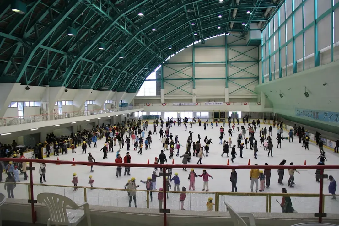 Ice skating