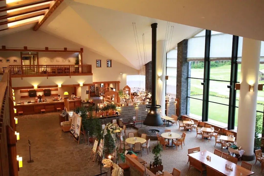 Interior entrance