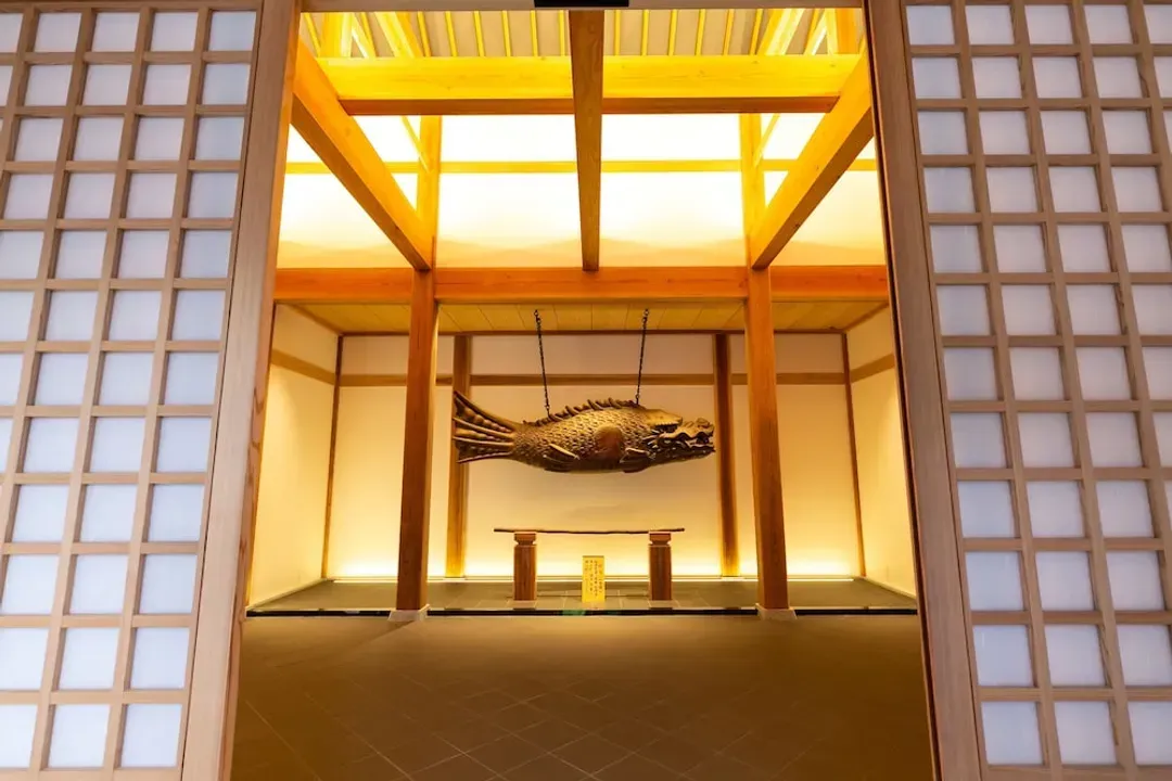 Interior entrance