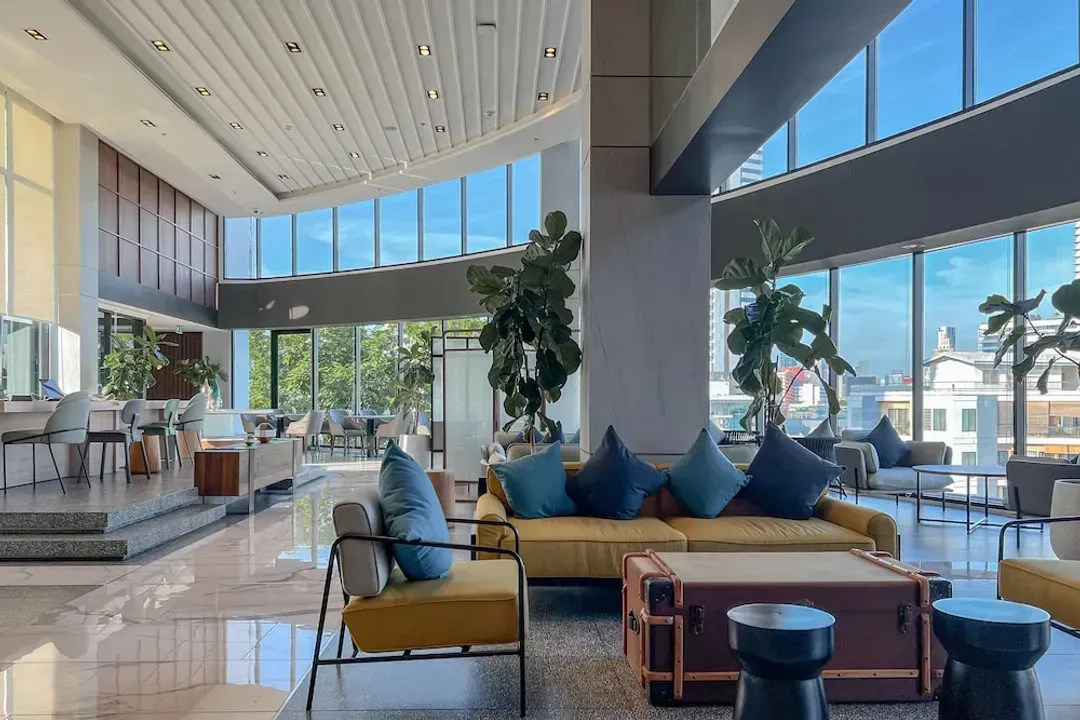Lobby sitting area