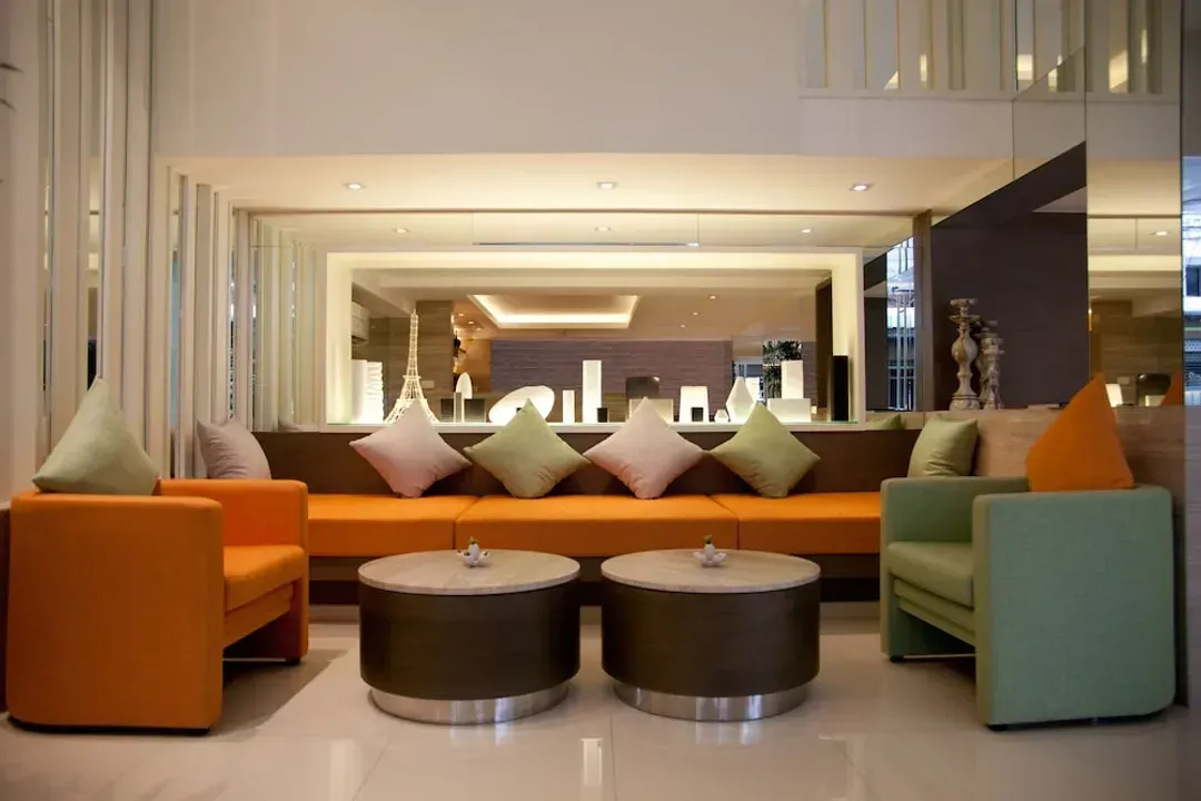 Lobby sitting area