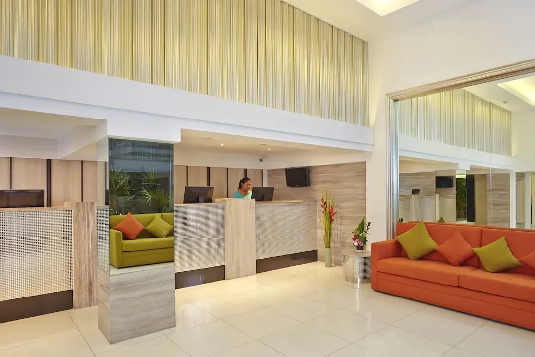 Lobby sitting area