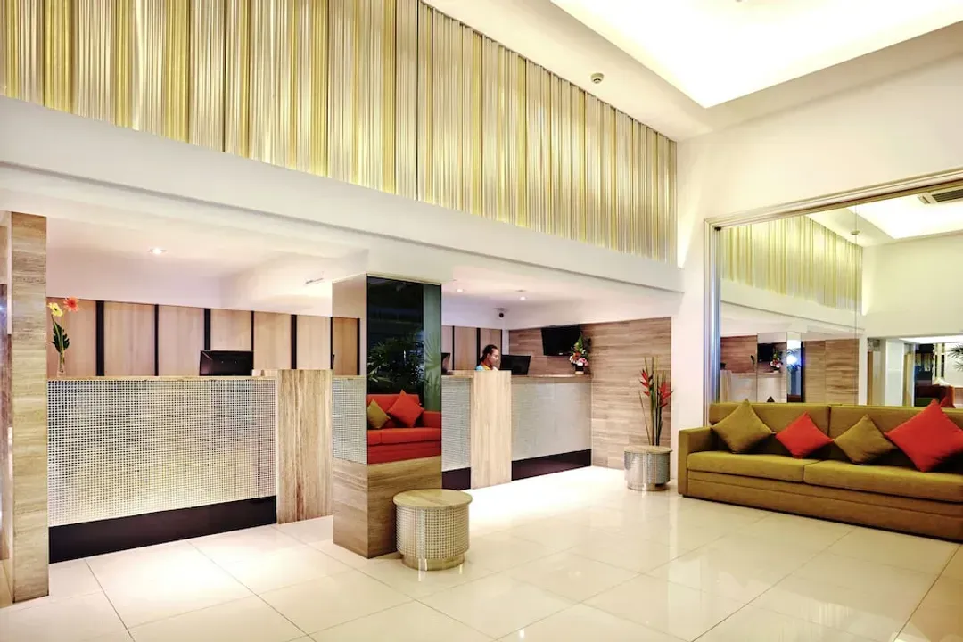Lobby sitting area