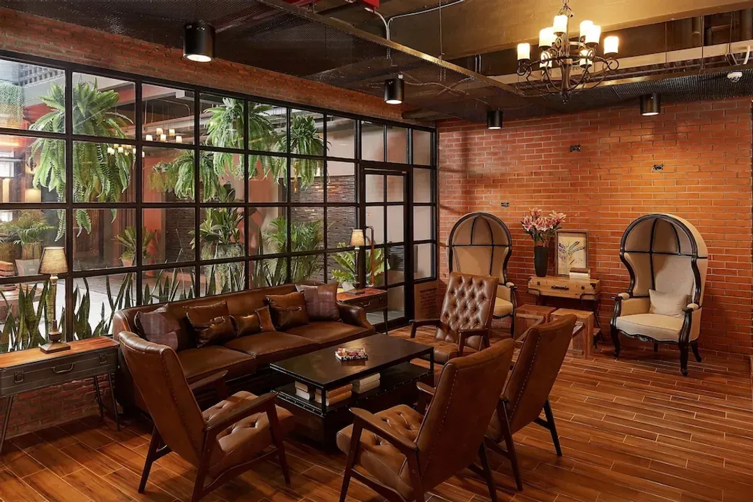 Lobby sitting area