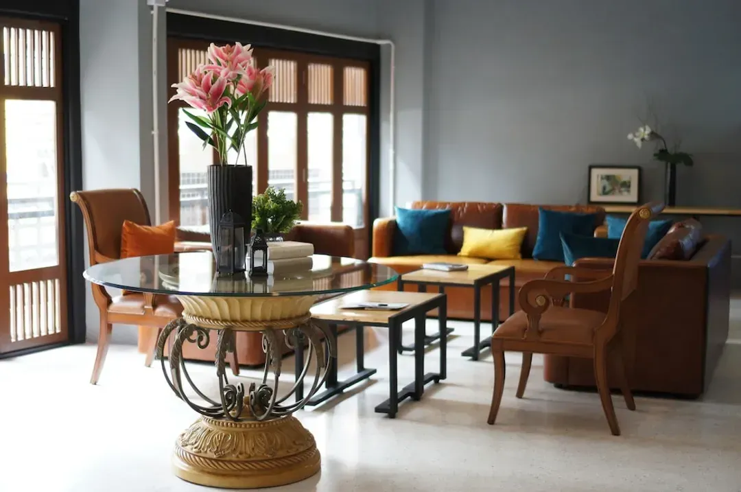 Lobby sitting area