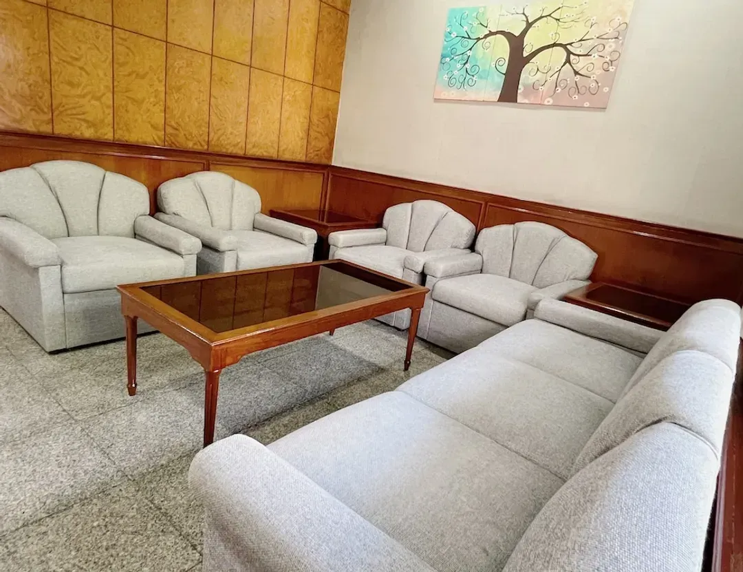 Lobby sitting area