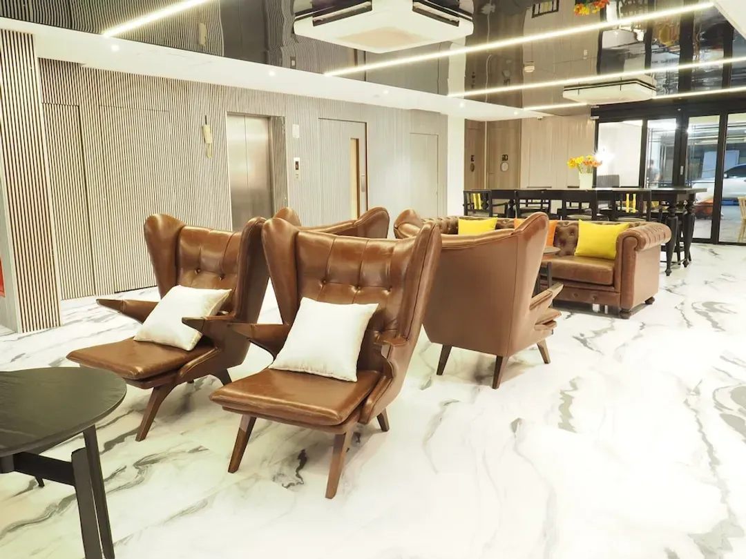 Lobby sitting area