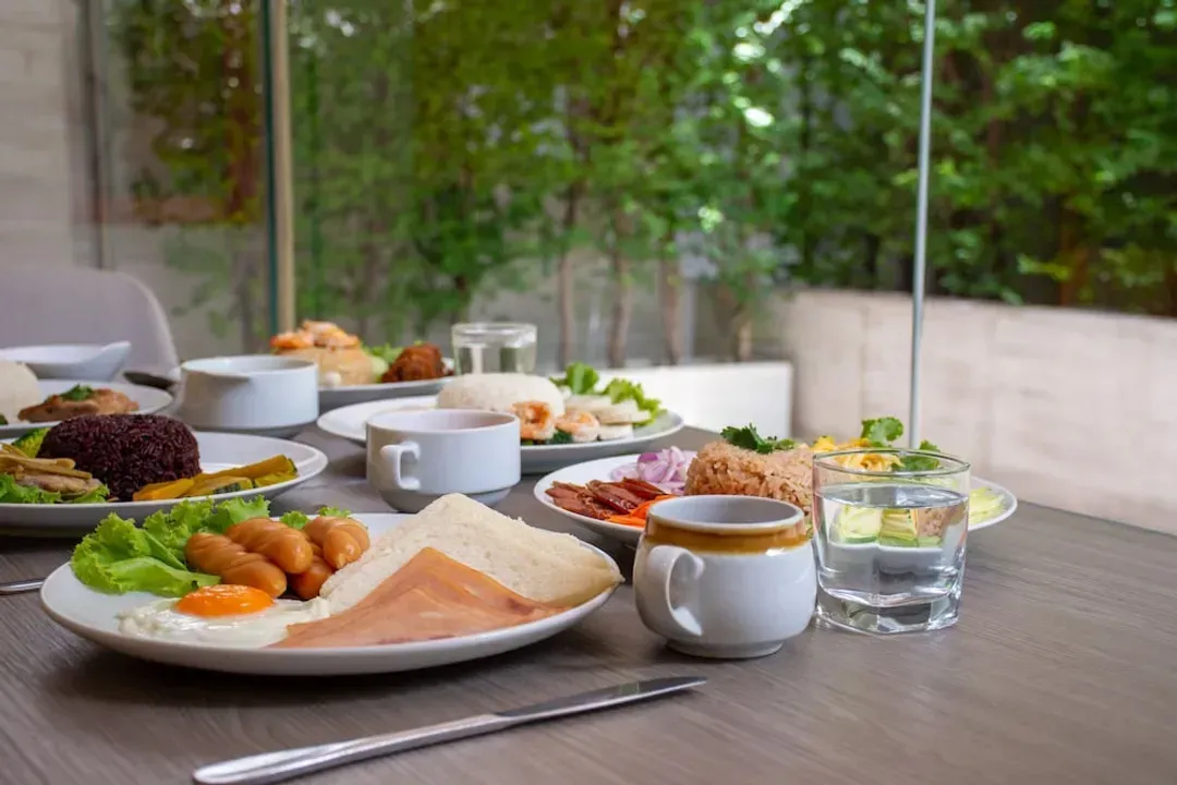 Breakfast area