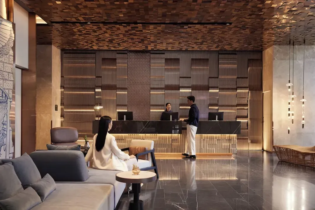 Lobby sitting area