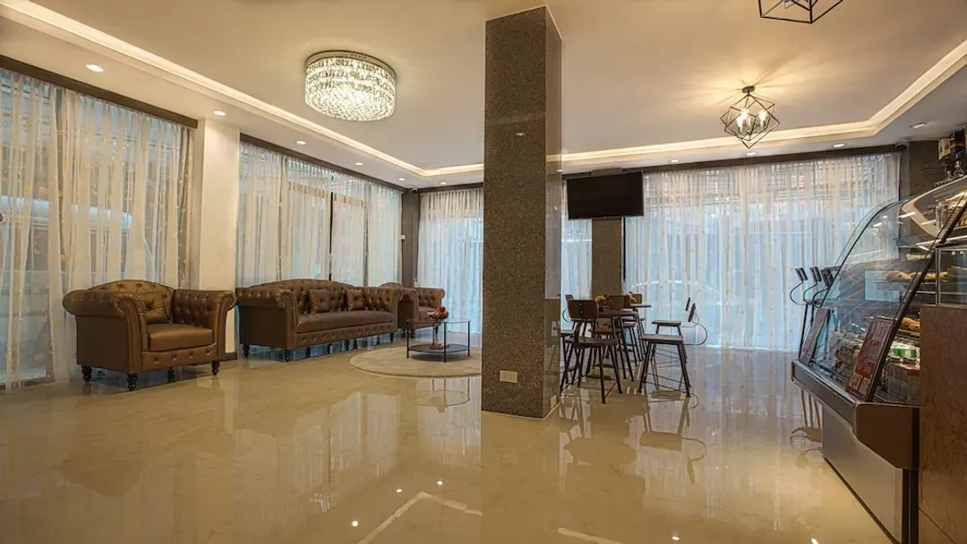 Lobby sitting area