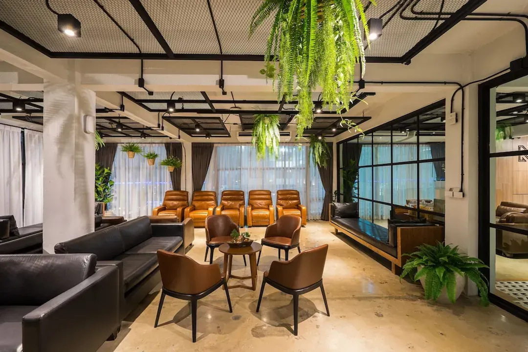 Lobby sitting area