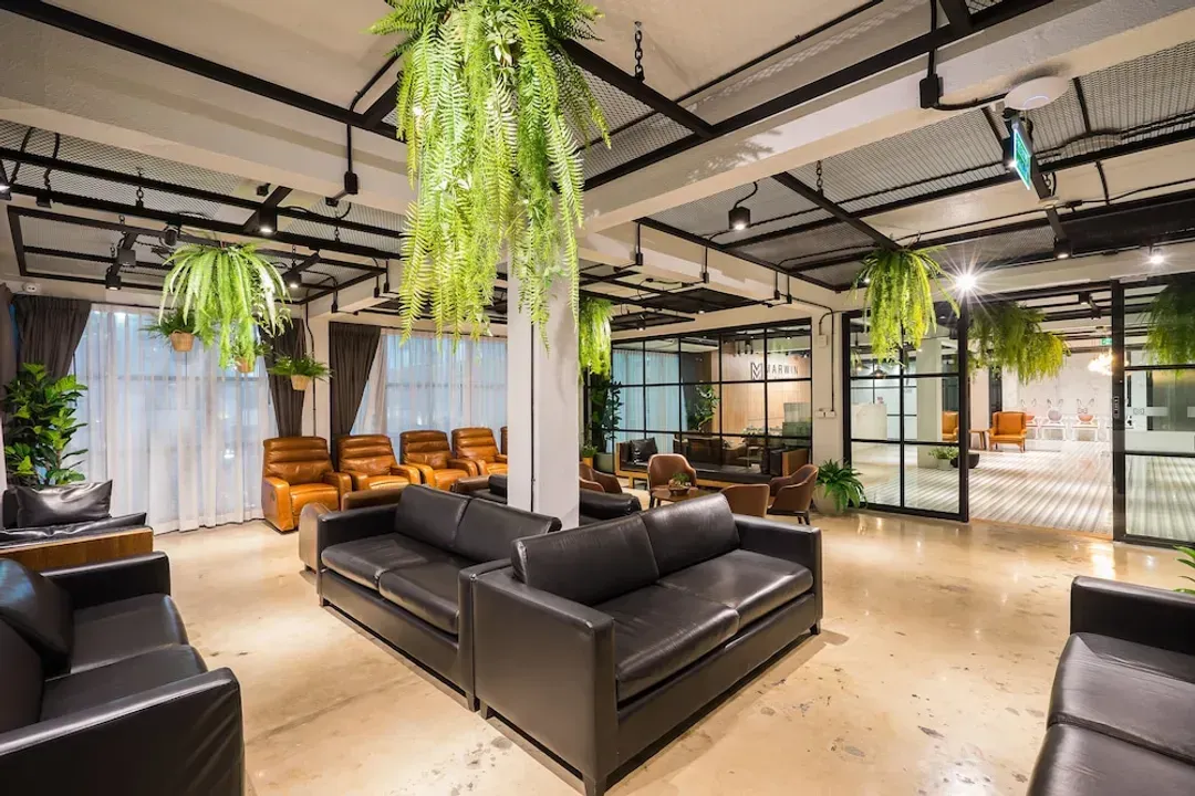 Lobby sitting area