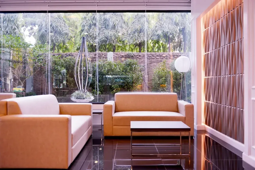 Lobby sitting area