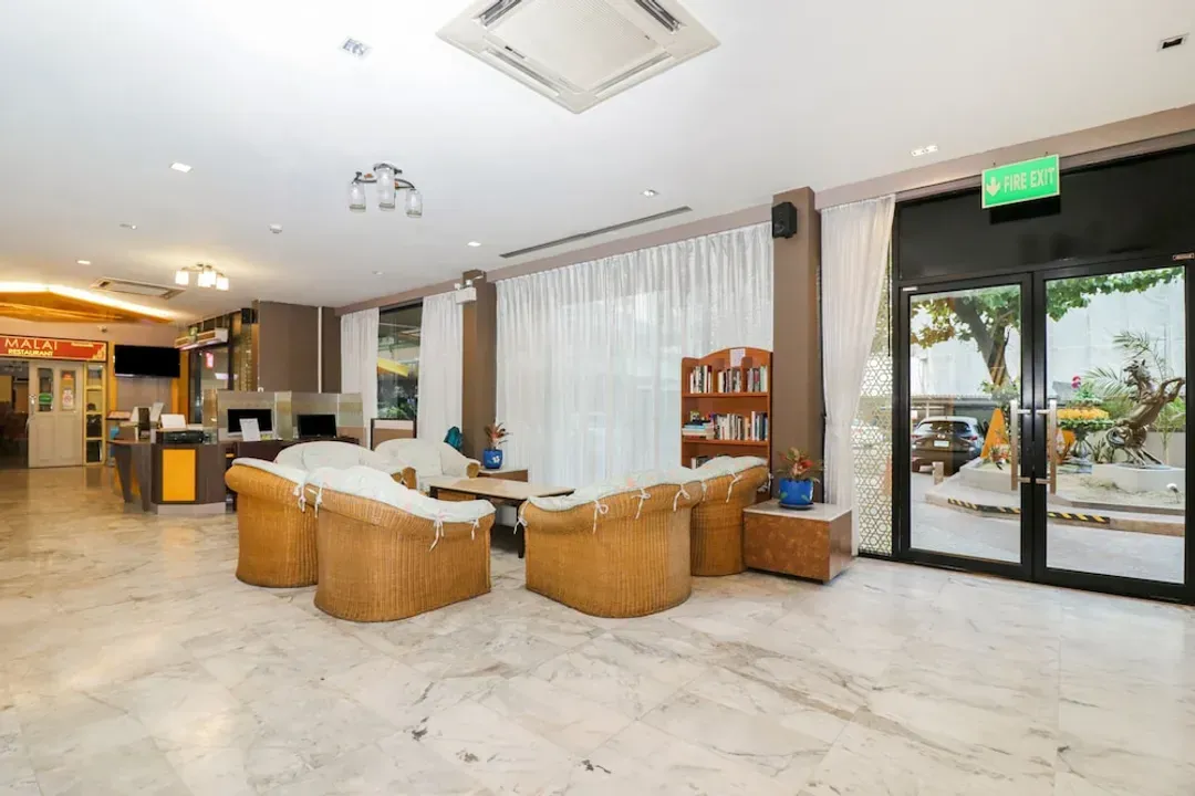 Lobby sitting area
