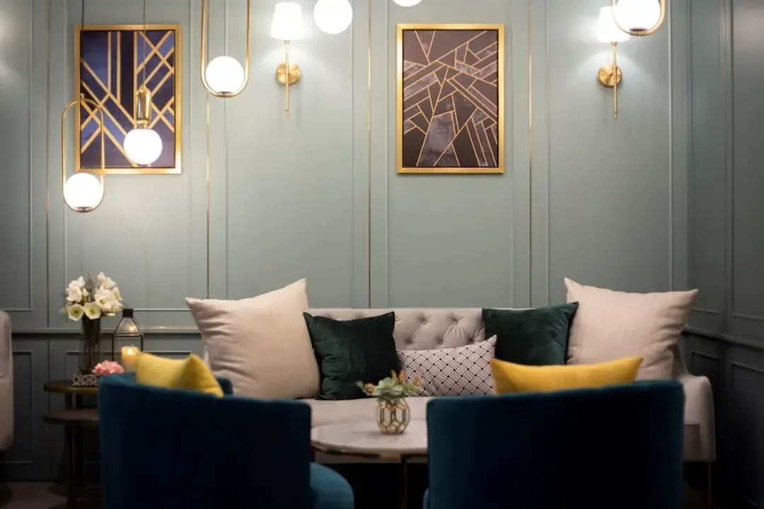 Lobby sitting area