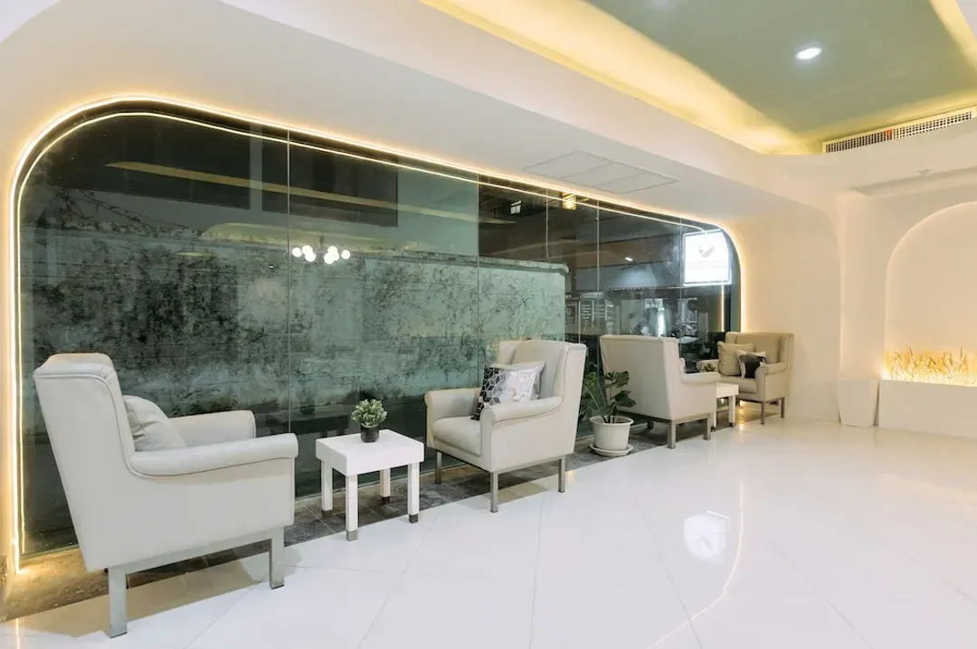 Lobby sitting area