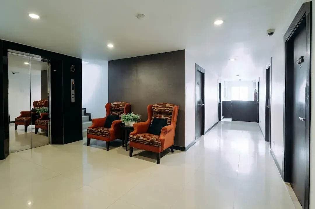 Lobby sitting area