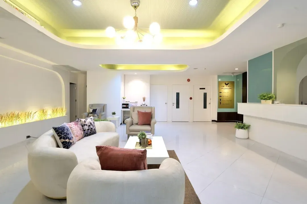 Lobby sitting area