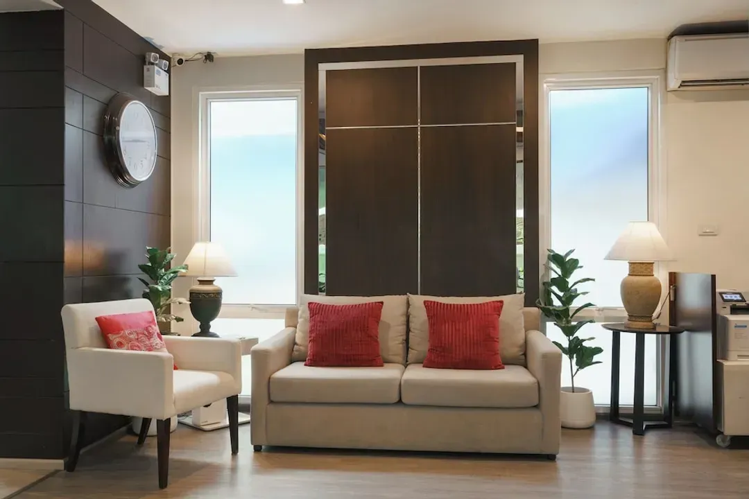 Lobby sitting area