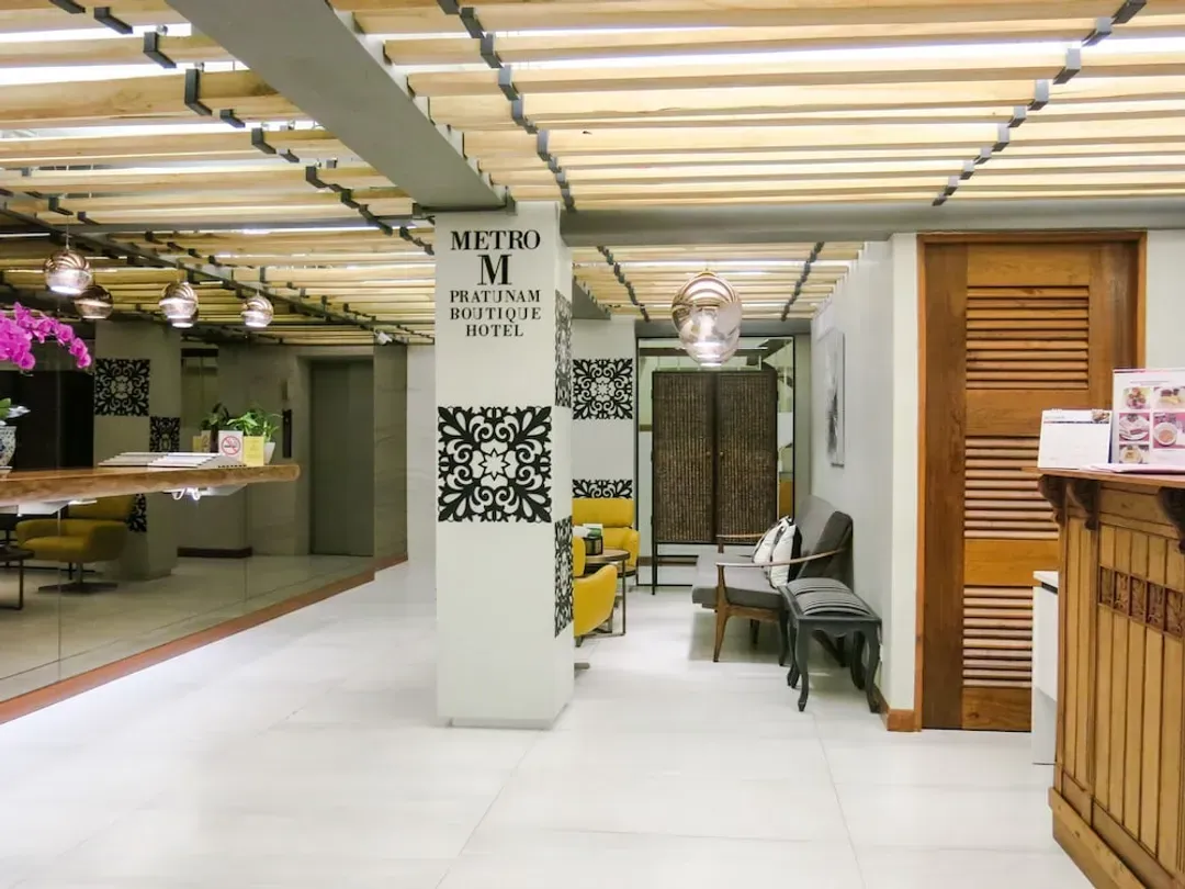 Interior entrance
