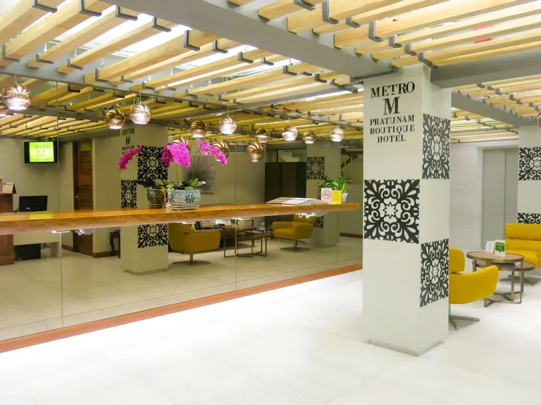Interior entrance
