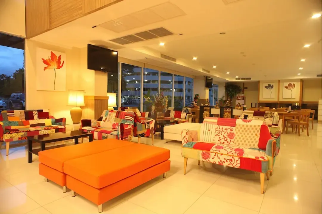 Lobby sitting area
