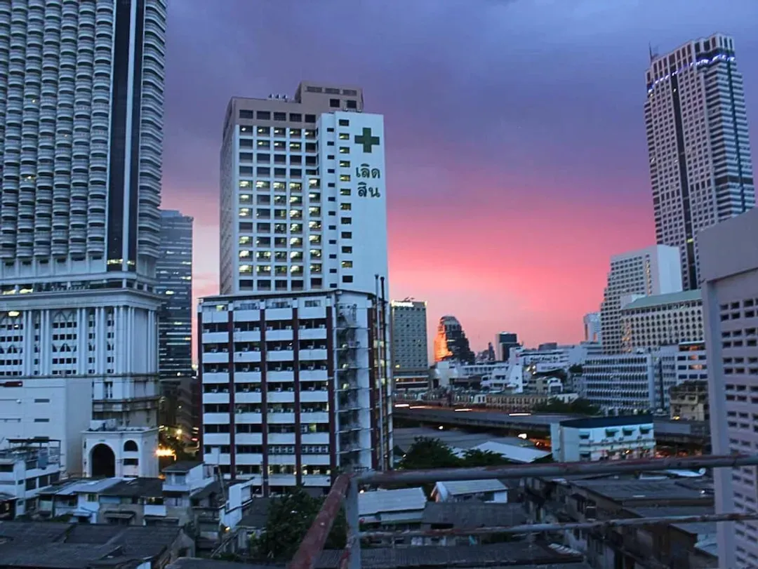 City view from property
