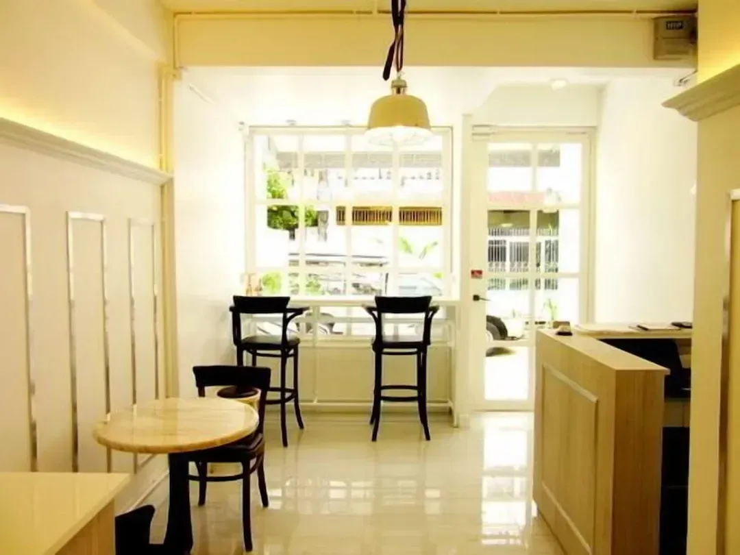 Interior entrance