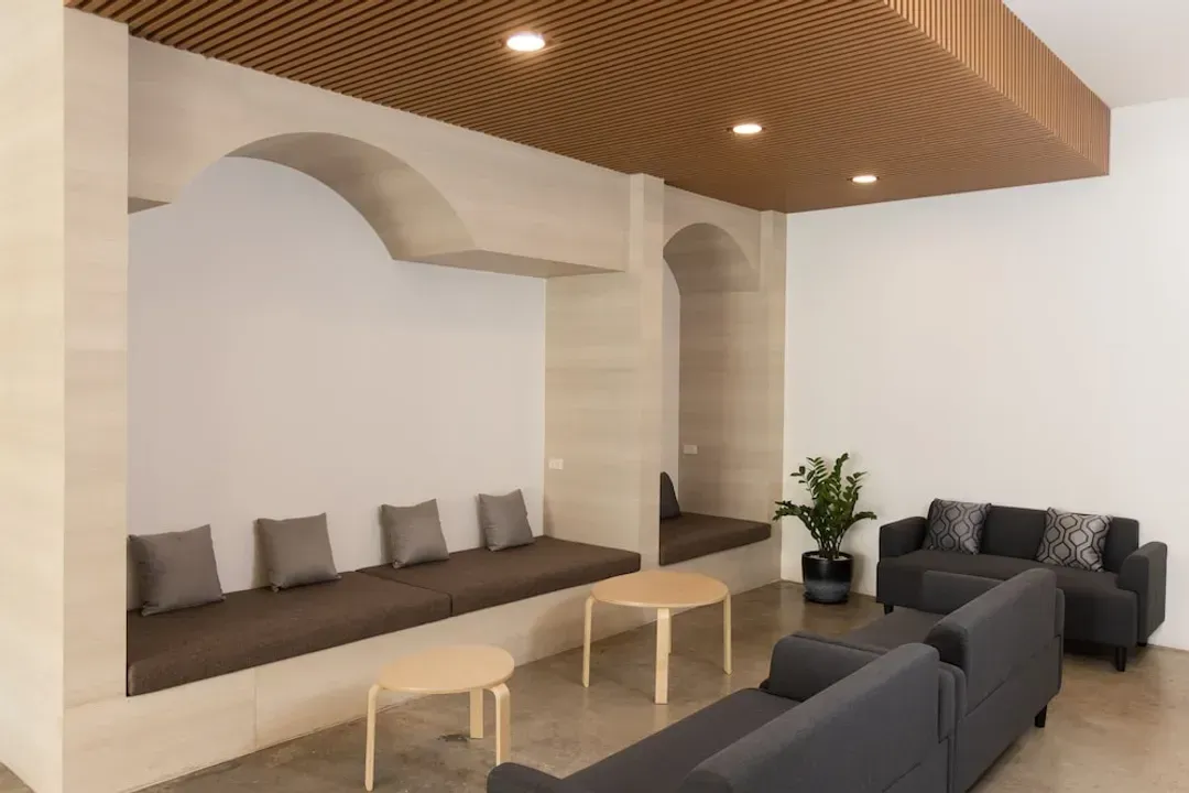 Lobby sitting area
