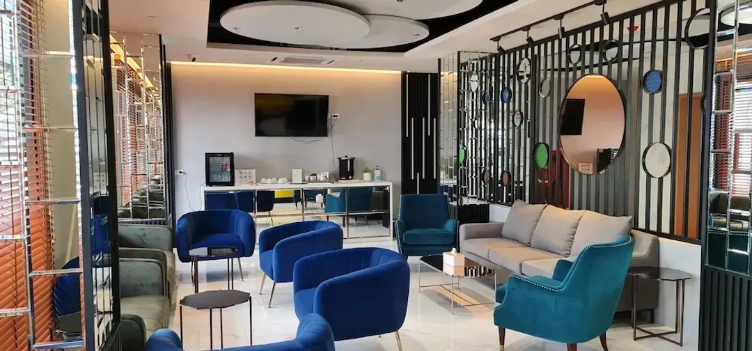 Lobby sitting area
