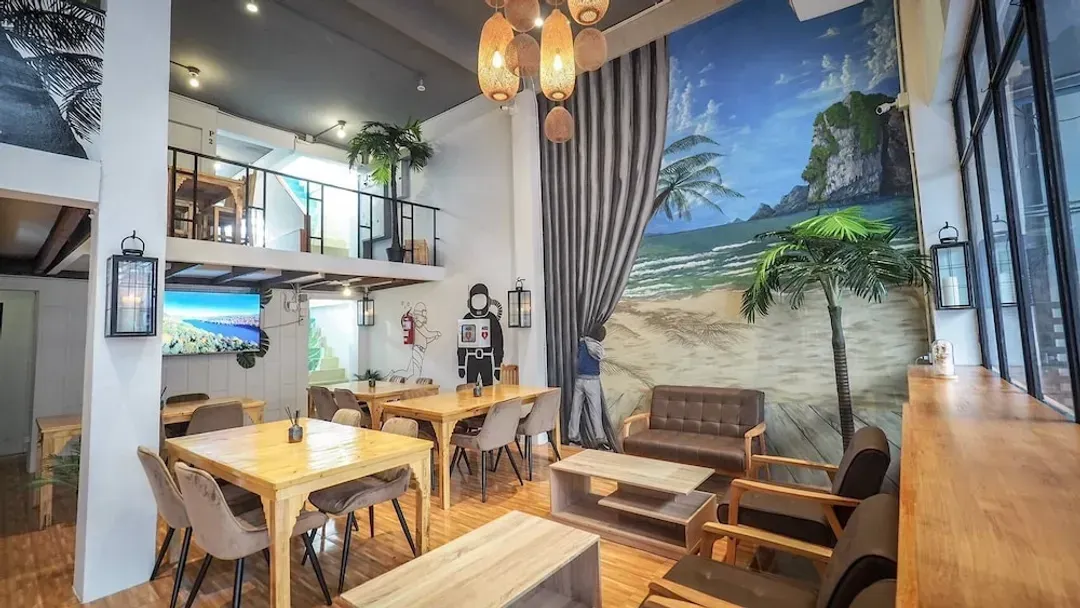 Lobby sitting area
